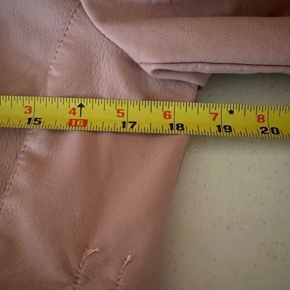 Baccini Faux Leather Jacket - Picture 9 of 10